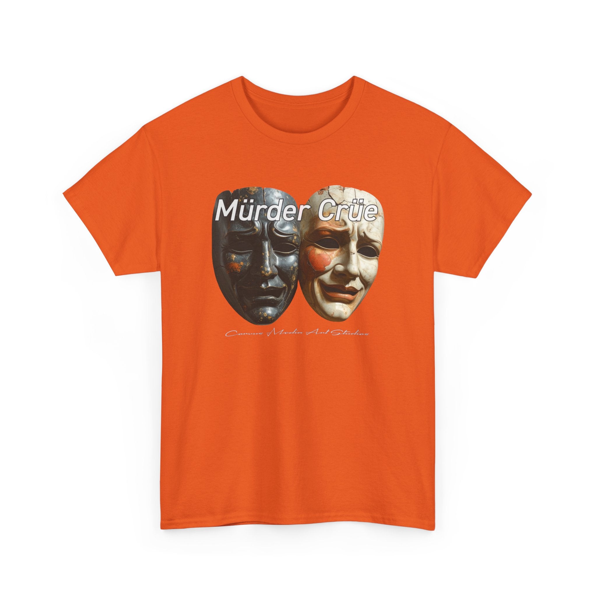 Murder Crüe Mask Tee - Dual Theater Mask Graphic T-Shirt