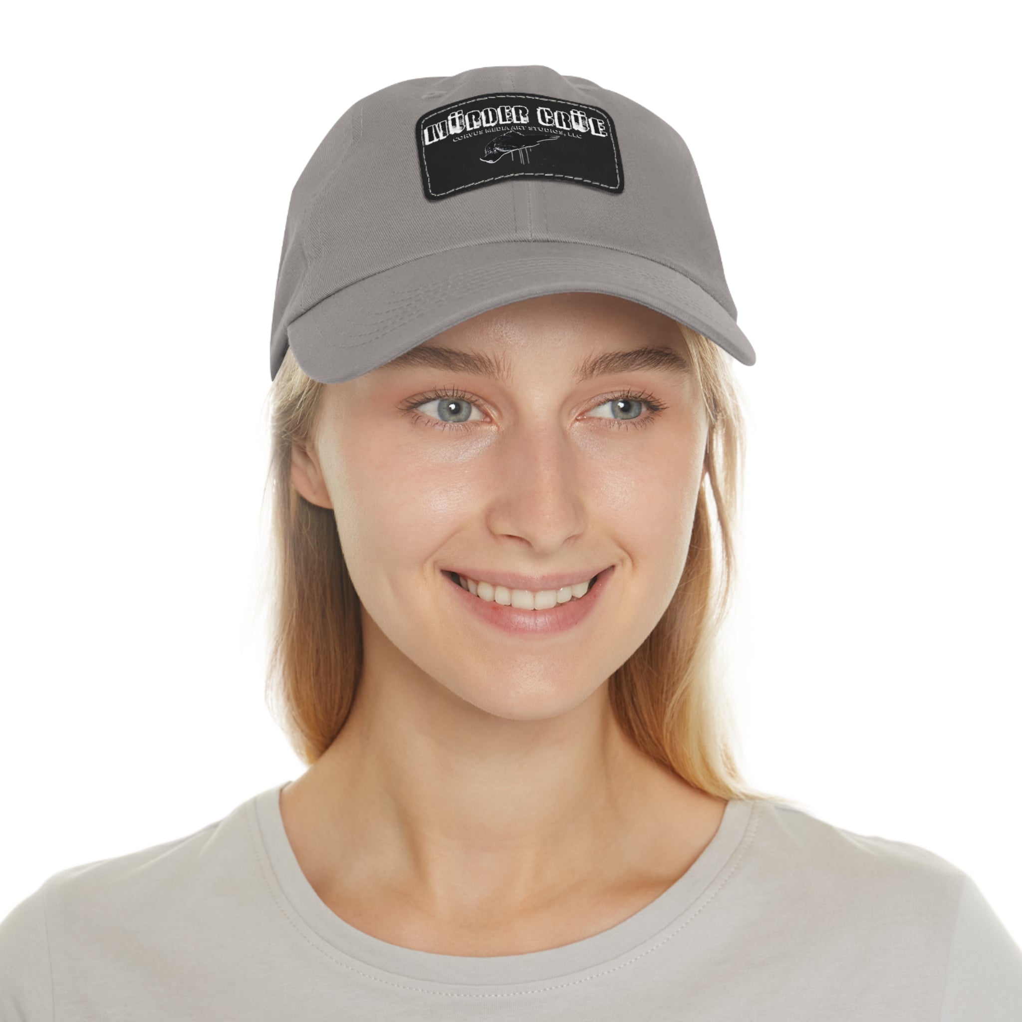 Mürder Crüe by Corvus- Dad Hat with Leather Patch - Perfect for Outdoor Adventures, Birthdays, and Everyday Wear, Casual Hat, Unique Gift, [...]