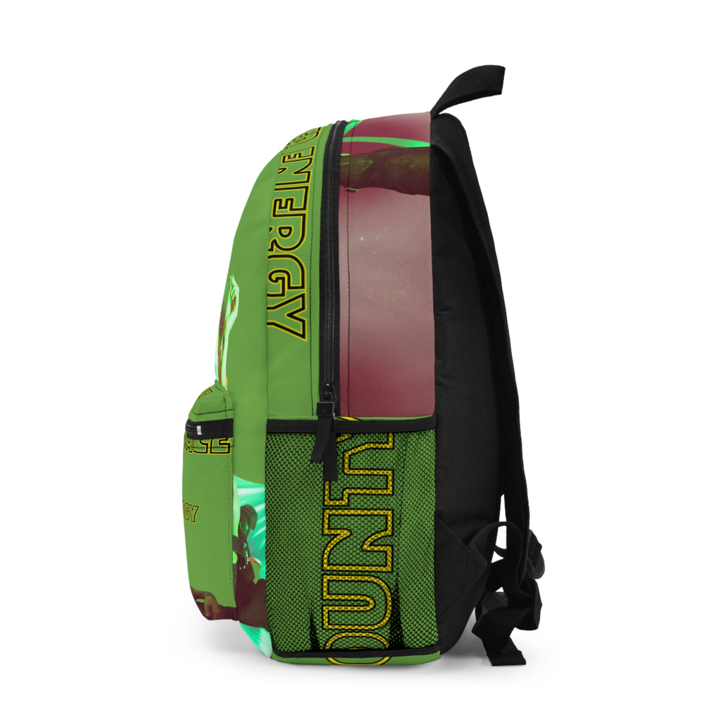 Star Wars Pilot & Bounty Hunter Graphic Backpack — 'Game For The' Retro Green Print