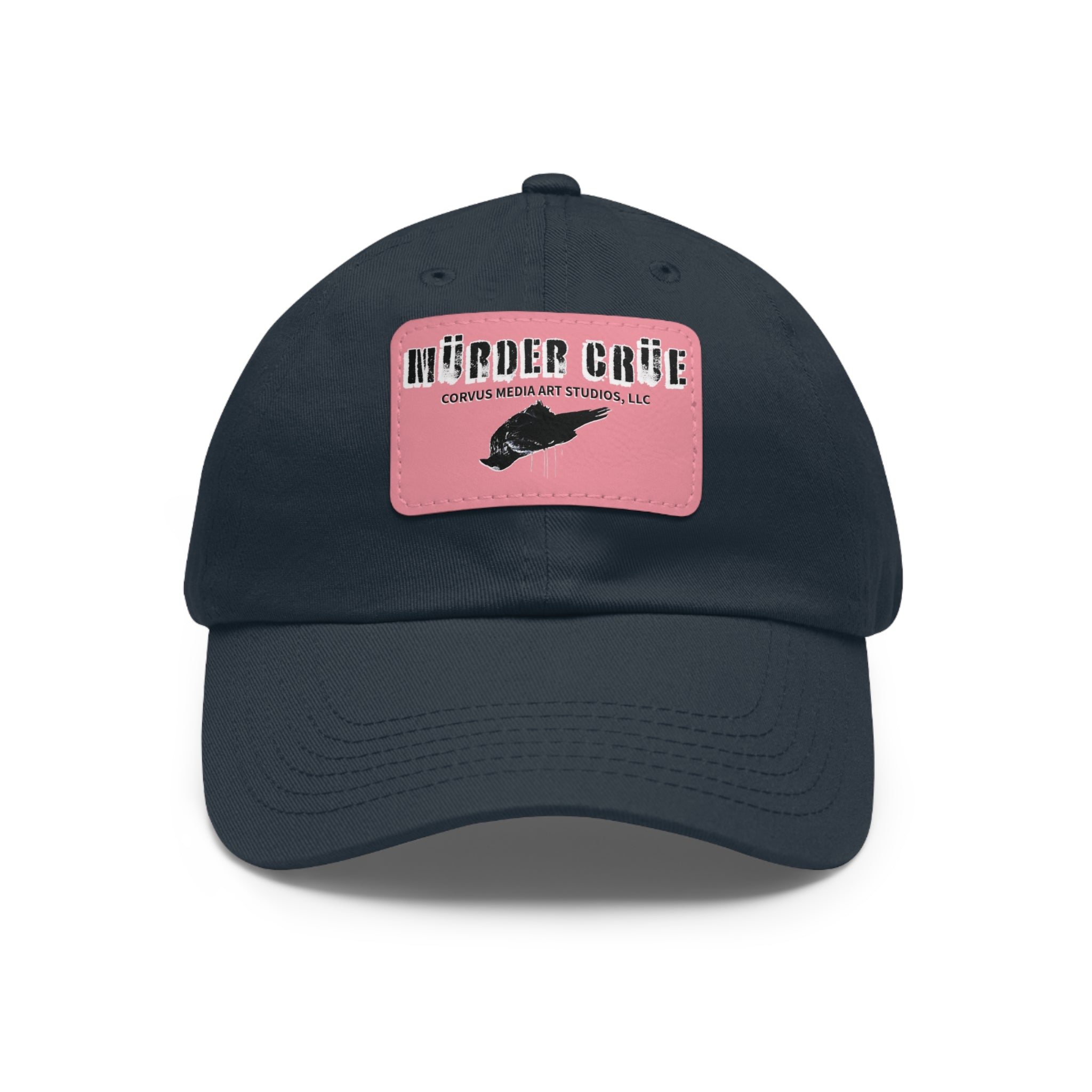 Mürder Crüe by Corvus- Dad Hat with Leather Patch - Perfect for Outdoor Adventures, Birthdays, and Everyday Wear, Casual Hat, Unique Gift, [...]