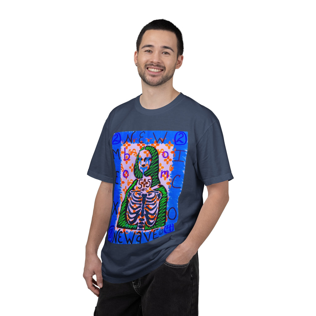 Mona Lisa T‑Shirt — Colorful Gothic Art Graphic Tee