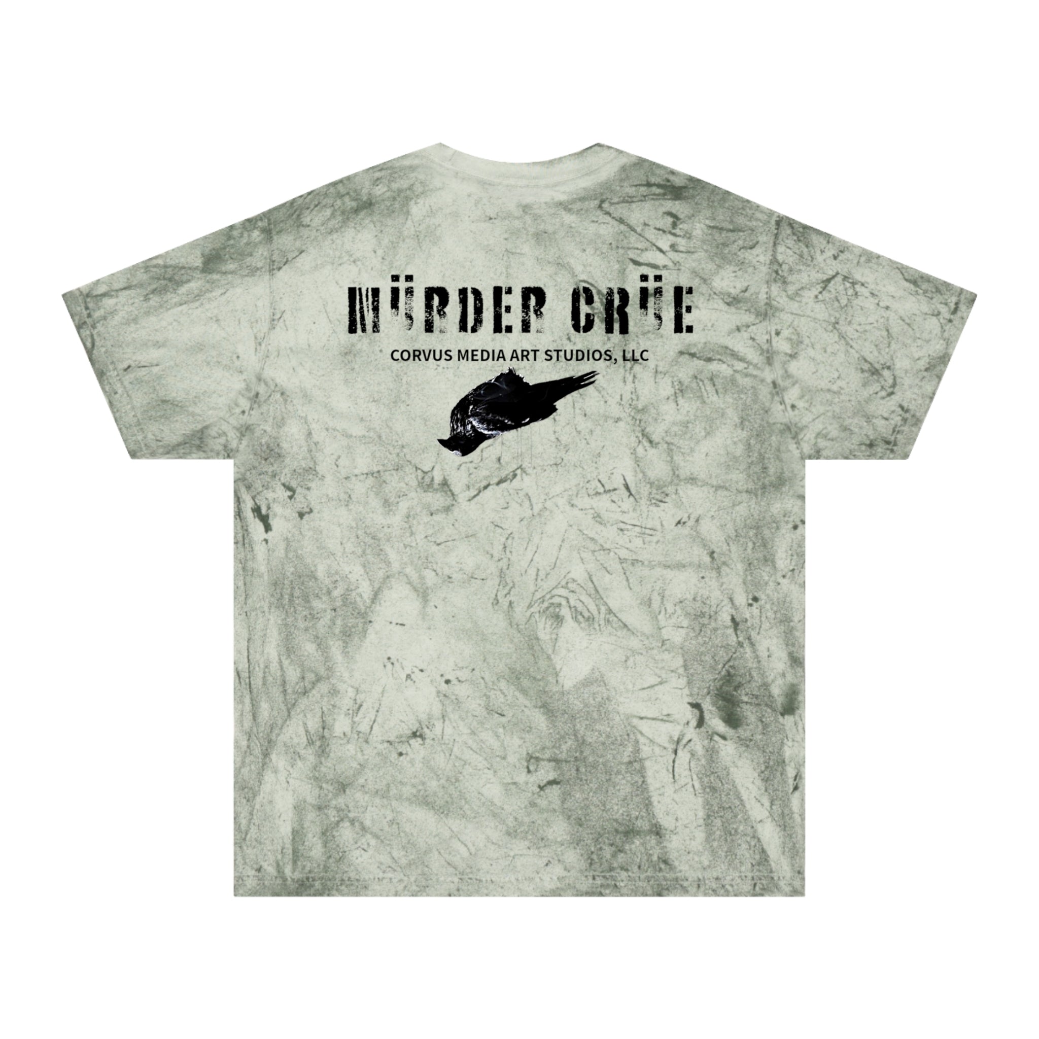 Mürder Crüe by Corvus- Color Blast Unisex T-Shirt, Artistic Tee, Unique Casual Wear, Creative Expression Apparel
