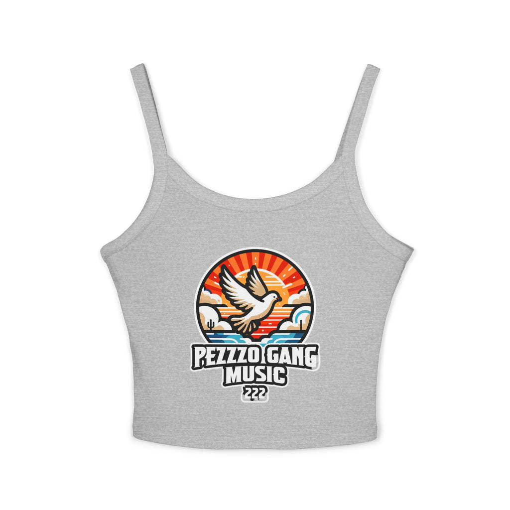 Pezzzo Gang Music Dove Crop Tank