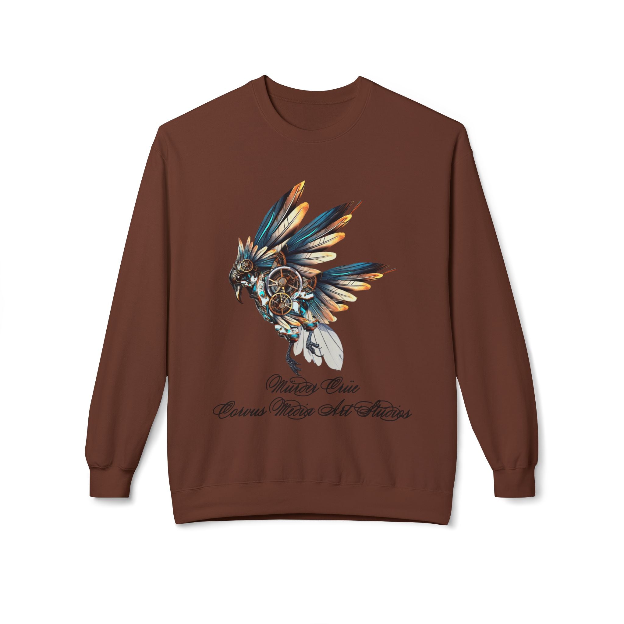 Native Dreamcatcher Eagle Crewneck Sweatshirt – 'Protect Our Cousins, Watch Our Futures'