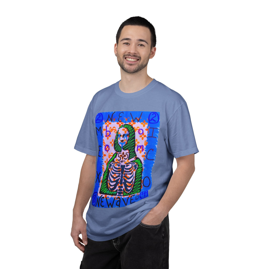 Mona Lisa T‑Shirt — Colorful Gothic Art Graphic Tee