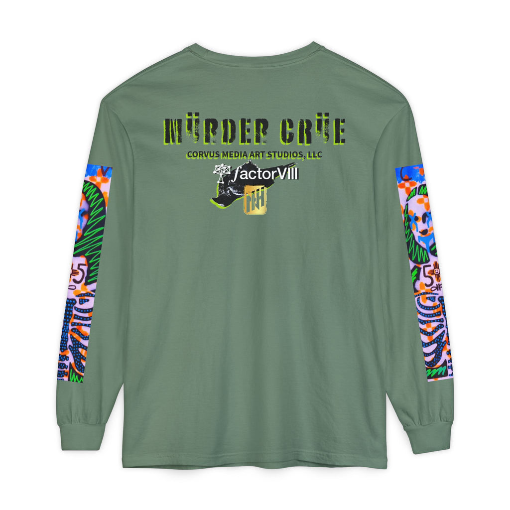 Skeleton Mona Lisa Long Sleeve Tee — 'New Wave' Graphic Shirt