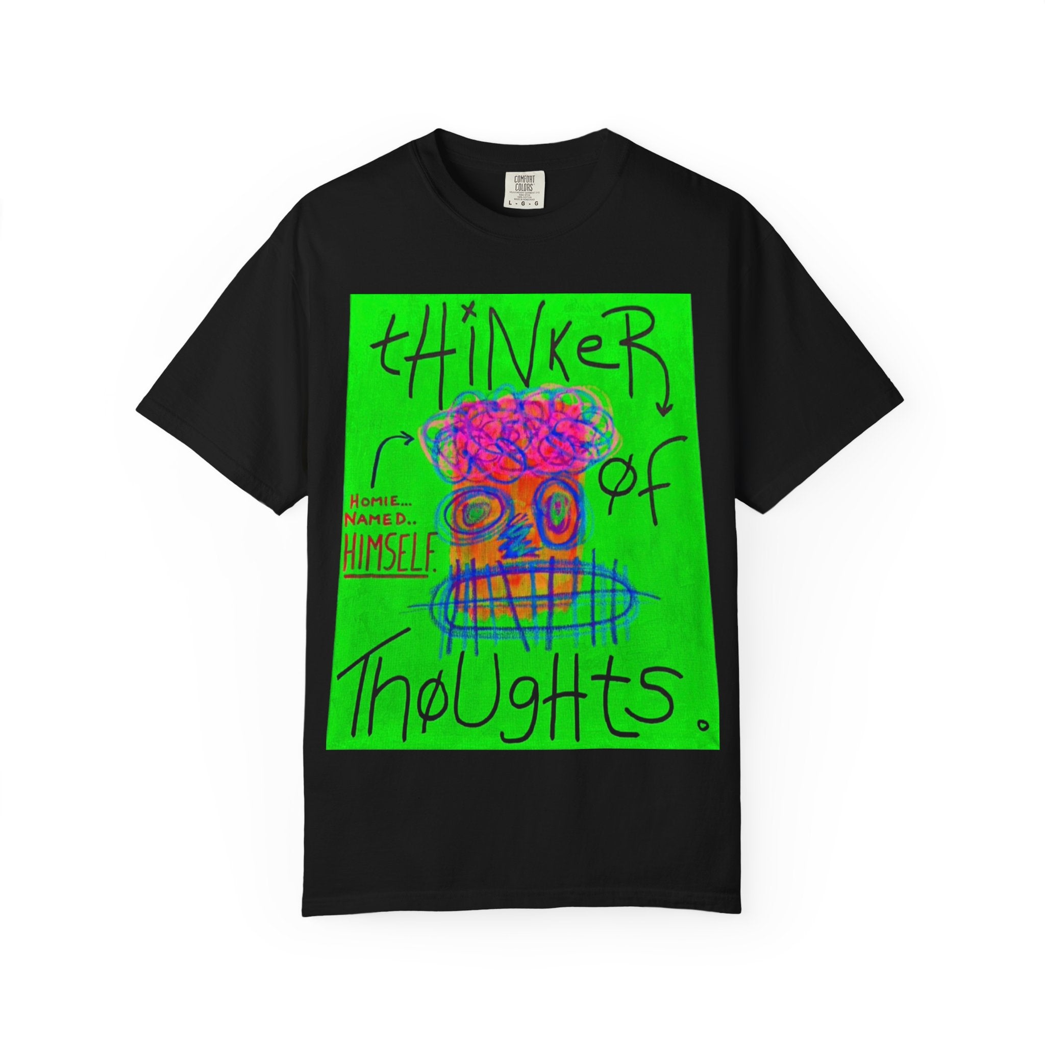 Thinker of Thoughts Graphic T-Shirt