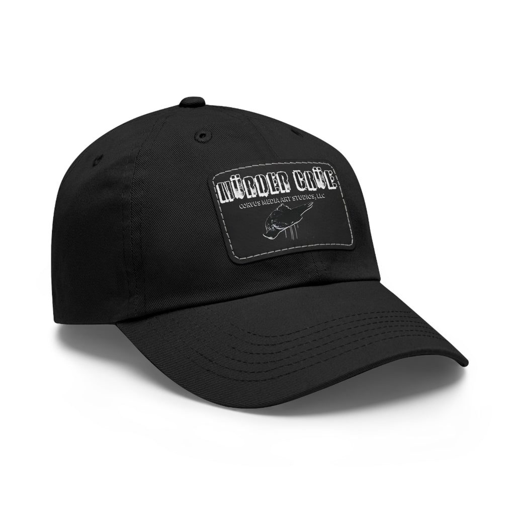 Mürder Crüe by Corvus- Dad Hat with Leather Patch - Perfect for Outdoor Adventures, Birthdays, and Everyday Wear, Casual Hat, Unique Gift, [...]