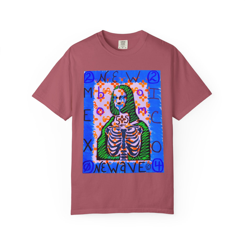 Mona Lisa T‑Shirt — Colorful Gothic Art Graphic Tee