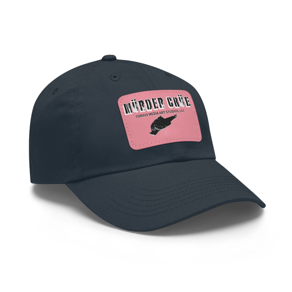 Mürder Crüe by Corvus- Dad Hat with Leather Patch - Perfect for Outdoor Adventures, Birthdays, and Everyday Wear, Casual Hat, Unique Gift, [...]