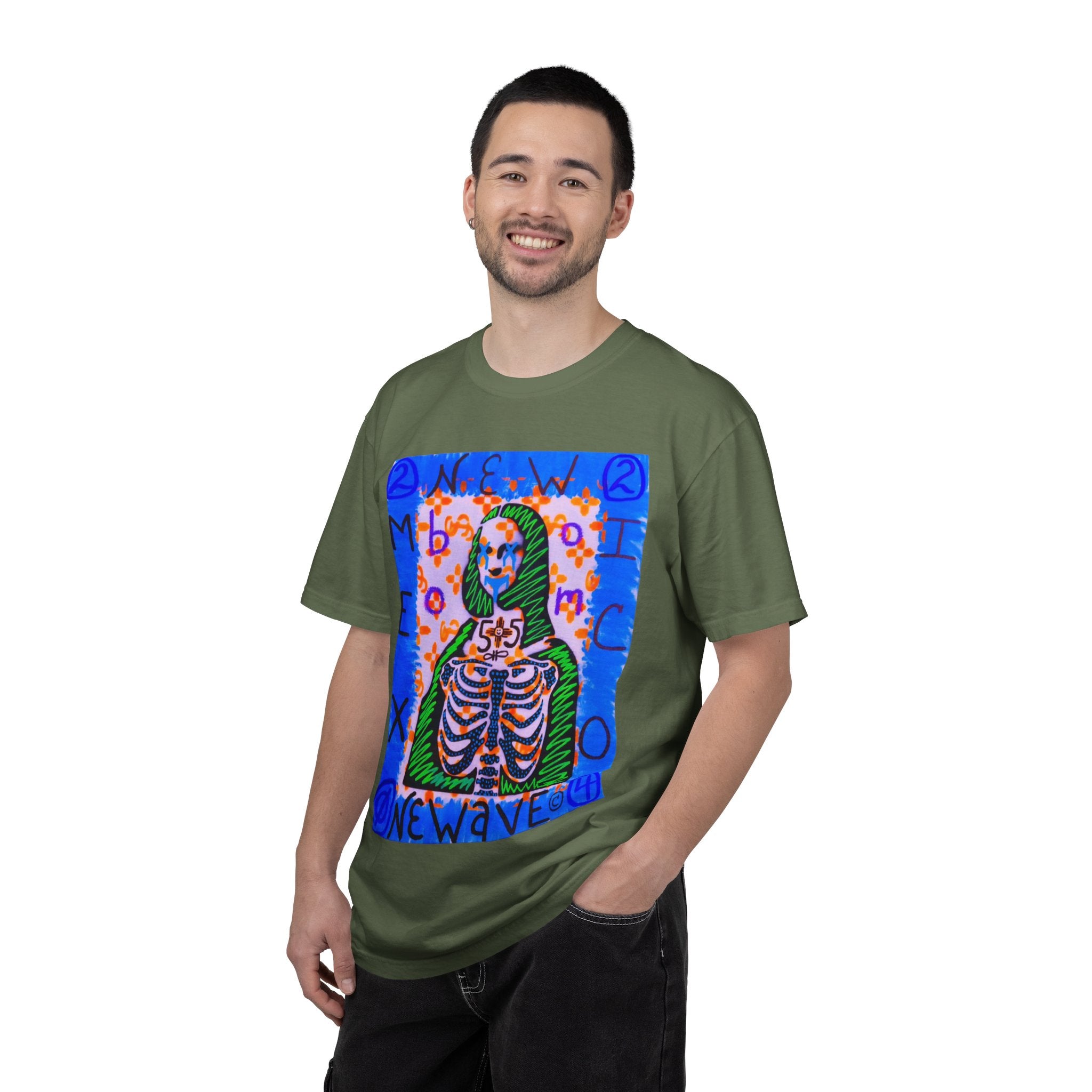 Mona Lisa T‑Shirt — Colorful Gothic Art Graphic Tee