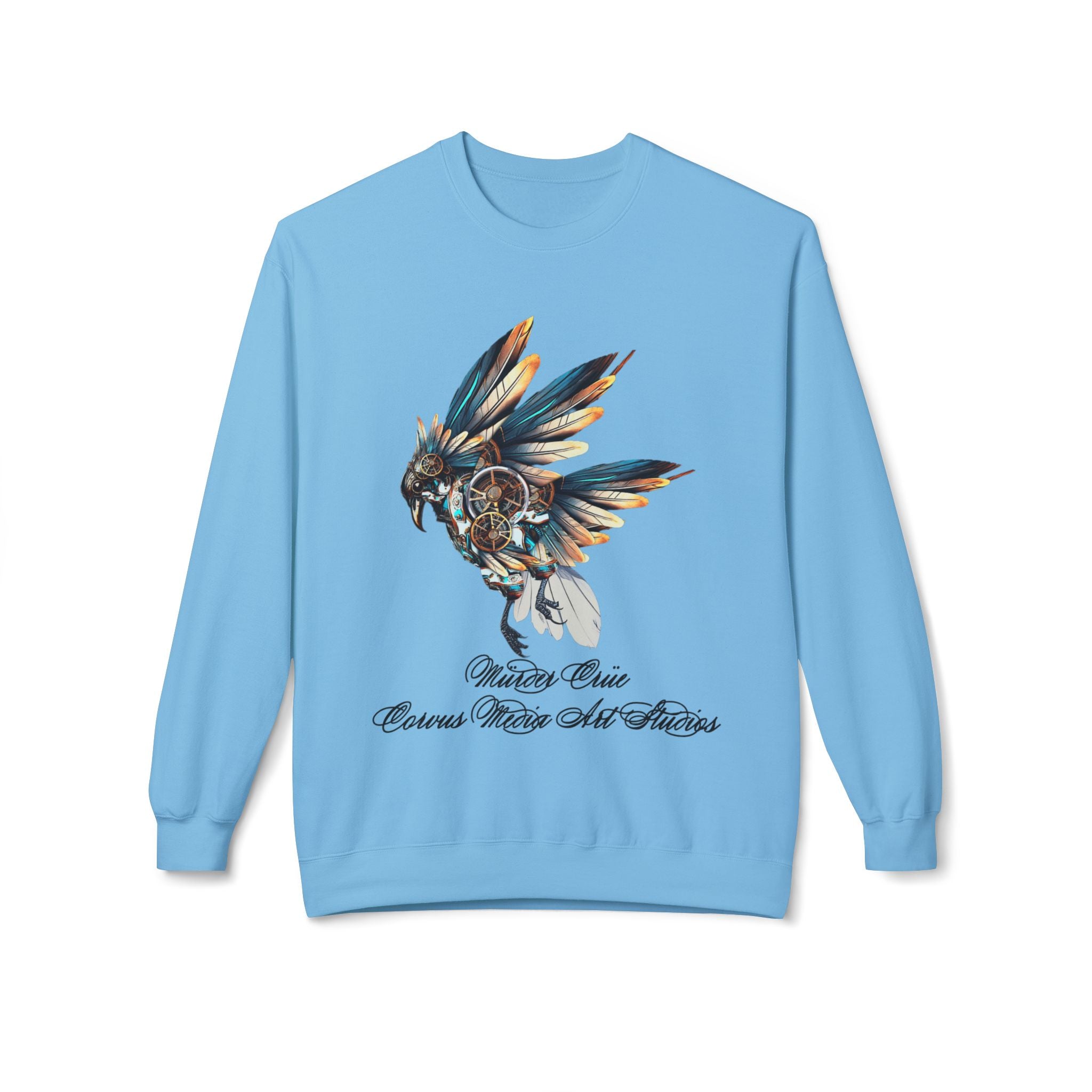 Native Dreamcatcher Eagle Crewneck Sweatshirt – 'Protect Our Cousins, Watch Our Futures'