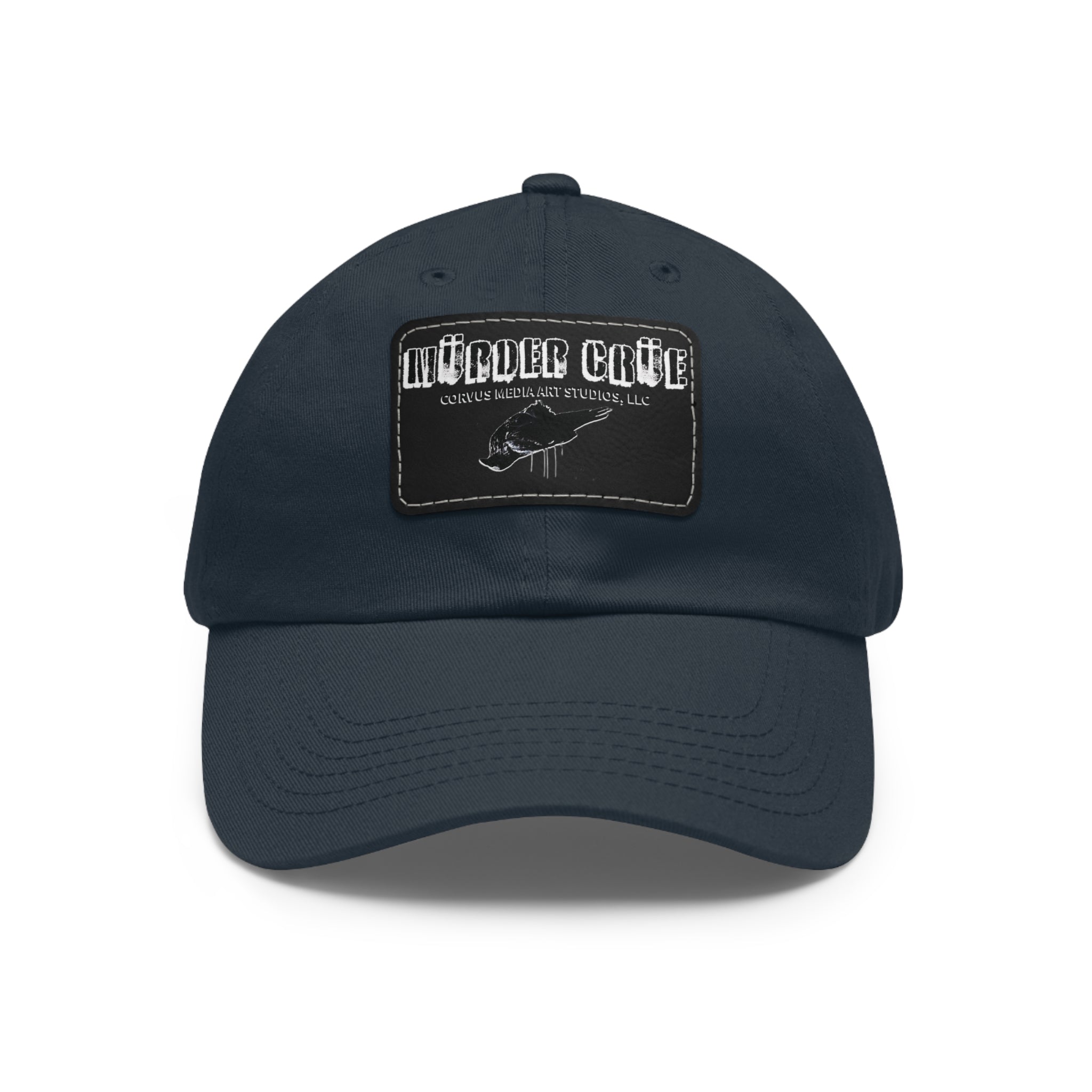 Mürder Crüe by Corvus- Dad Hat with Leather Patch - Perfect for Outdoor Adventures, Birthdays, and Everyday Wear, Casual Hat, Unique Gift, [...]