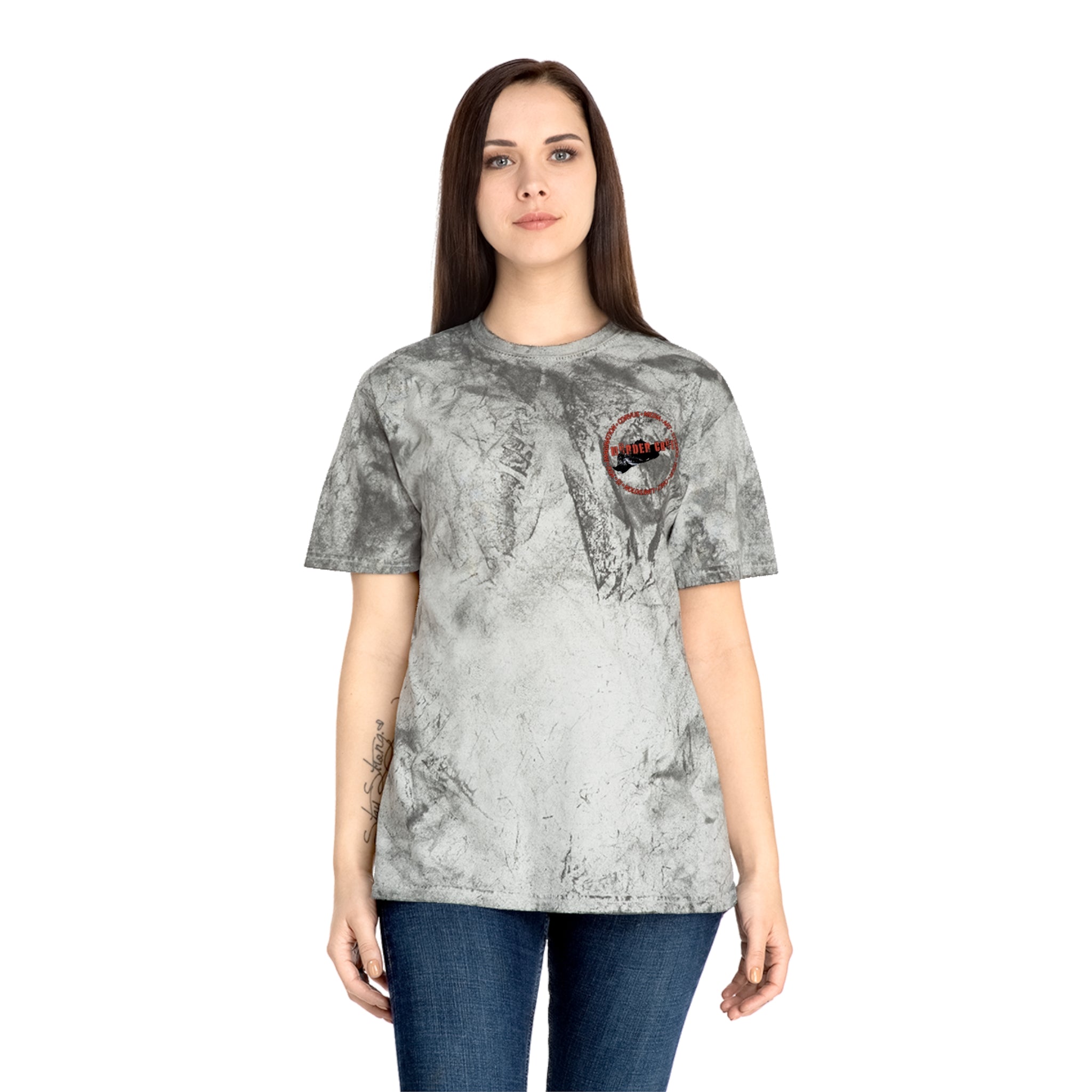 Mürder Crüe by Corvus- Color Blast Unisex T-Shirt, Artistic Tee, Unique Casual Wear, Creative Expression Apparel
