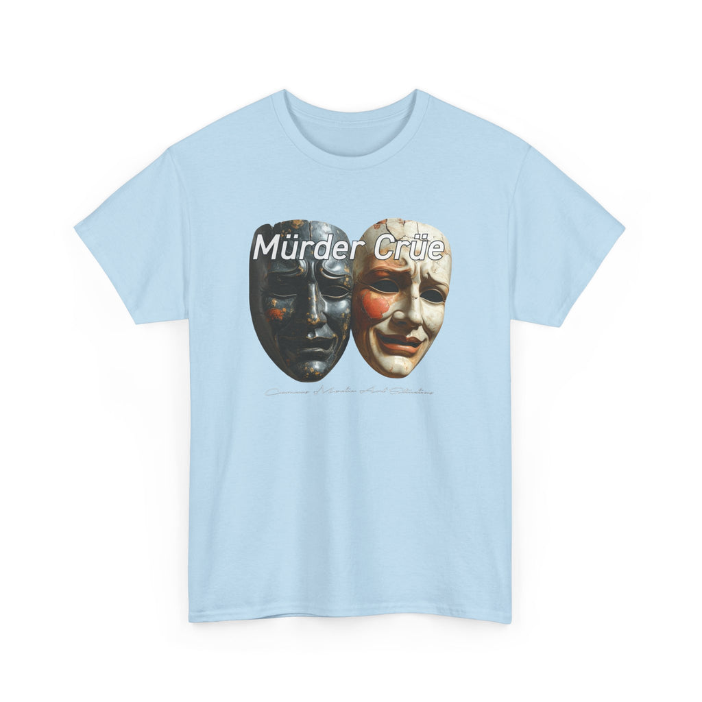 Murder Crüe Mask Tee - Dual Theater Mask Graphic T-Shirt