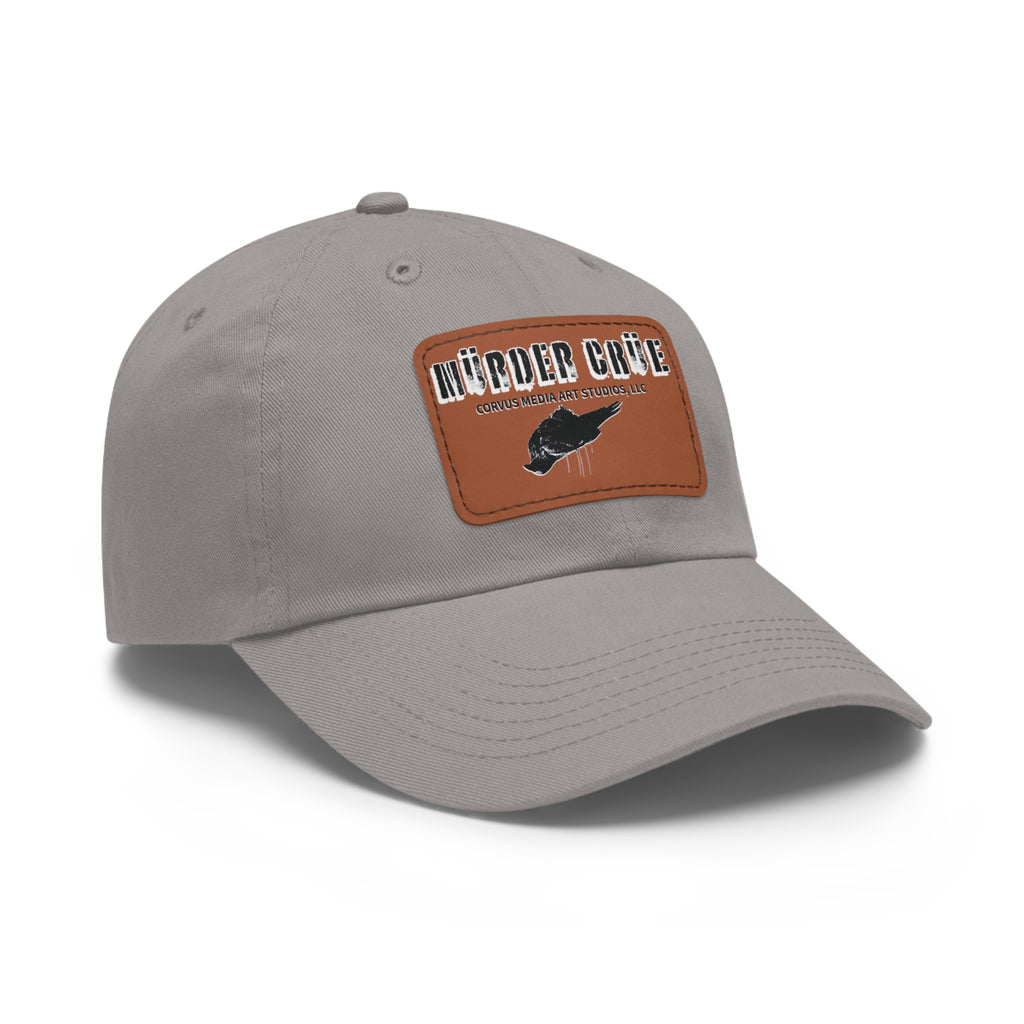 Mürder Crüe by Corvus- Dad Hat with Leather Patch - Perfect for Outdoor Adventures, Birthdays, and Everyday Wear, Casual Hat, Unique Gift, [...]