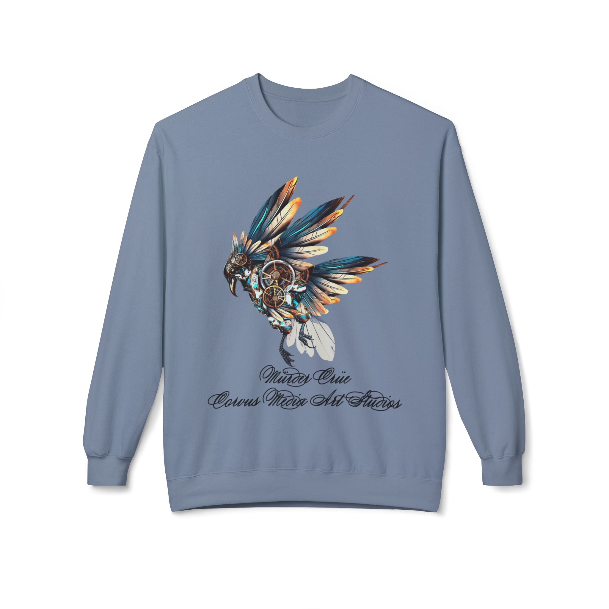 Native Dreamcatcher Eagle Crewneck Sweatshirt – 'Protect Our Cousins, Watch Our Futures'
