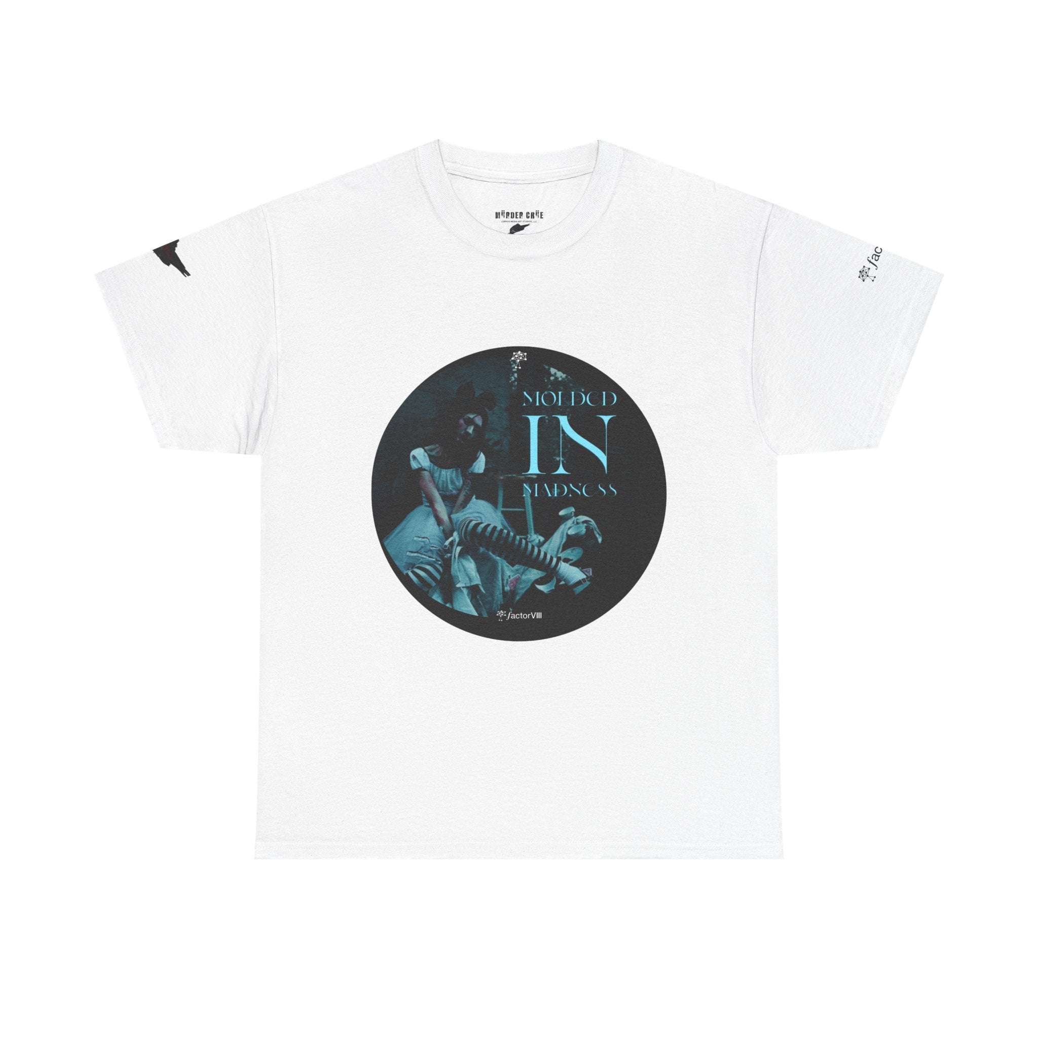 Molded In Madness By Factor VIII Photography- Retro Graphic Unisex Heavy Cotton Tee - Vintage Artwork Design