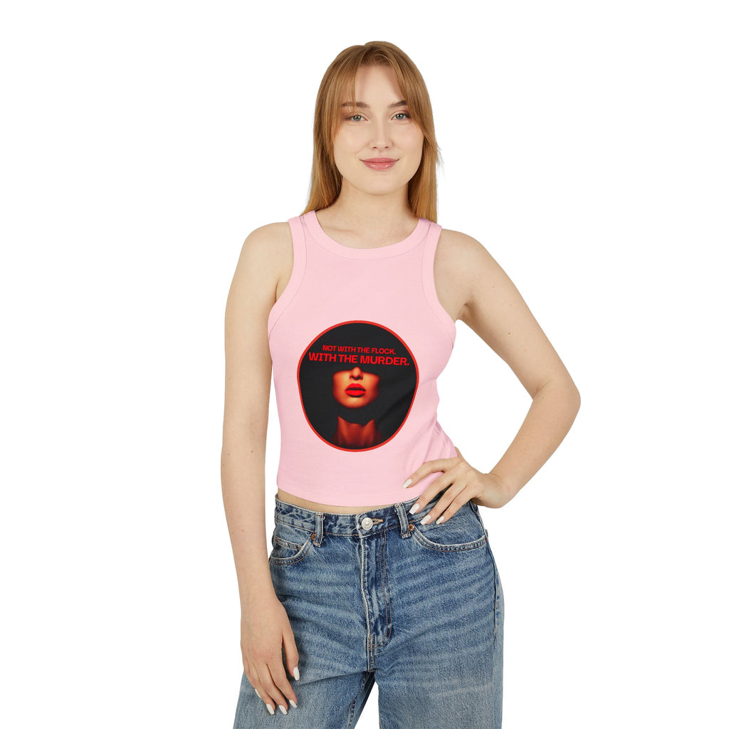Not with the flock Racer Tank