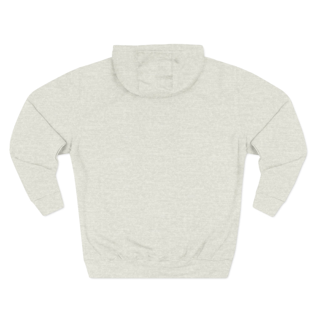 Raven & Dove Minimalist Hoodie — Small Chest Bird Graphic