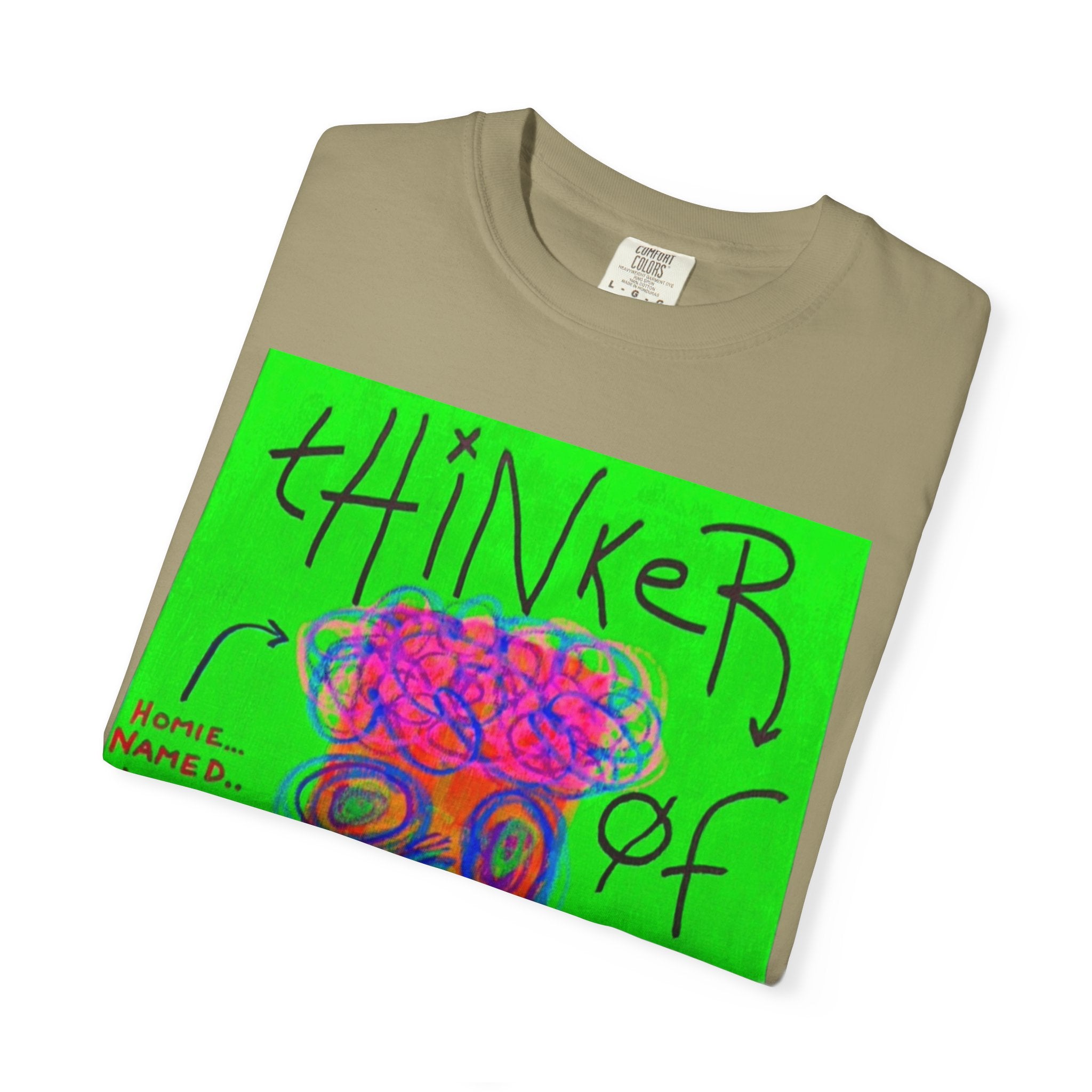 Thinker of Thoughts Graphic T-Shirt