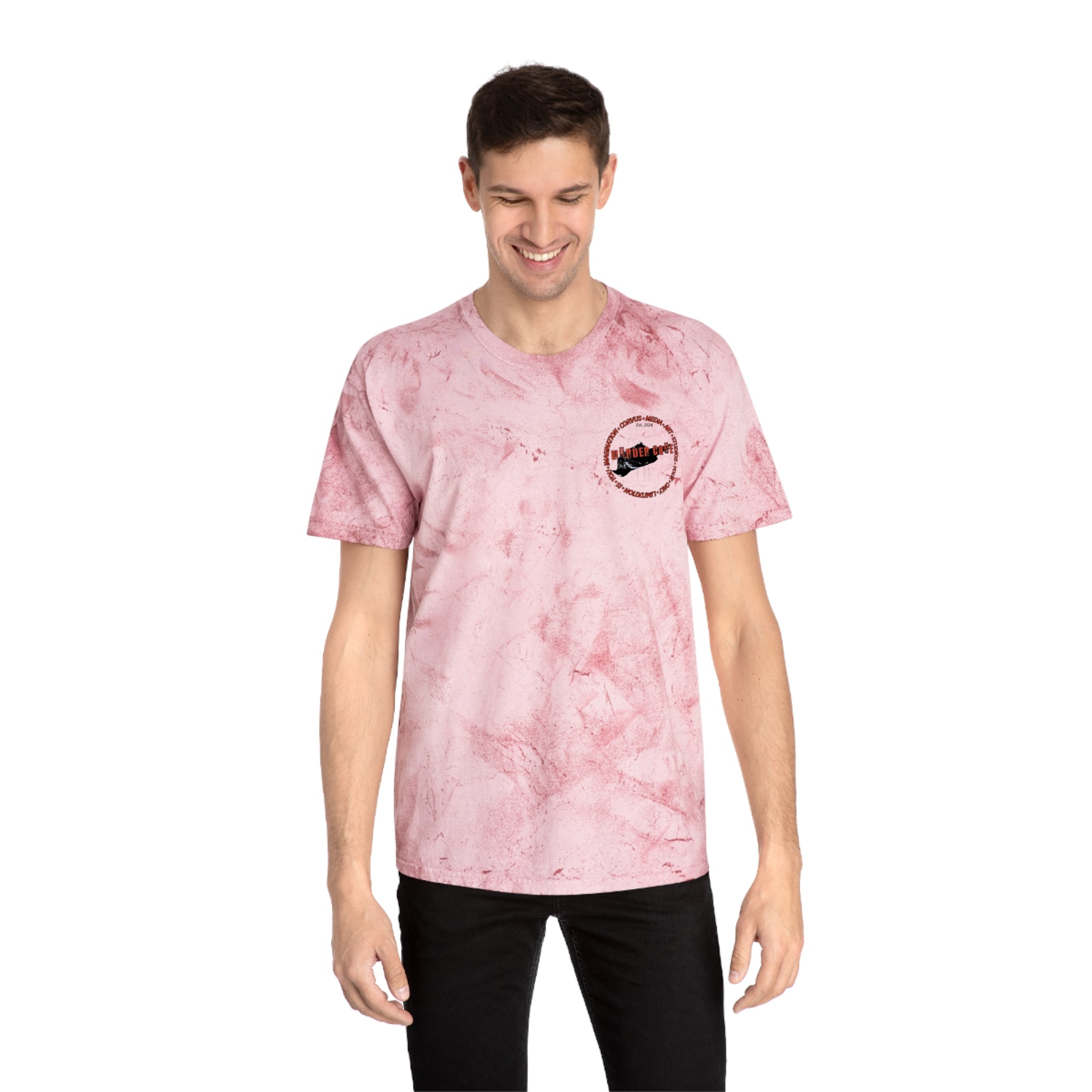 Mürder Crüe by Corvus- Color Blast Unisex T-Shirt, Artistic Tee, Unique Casual Wear, Creative Expression Apparel