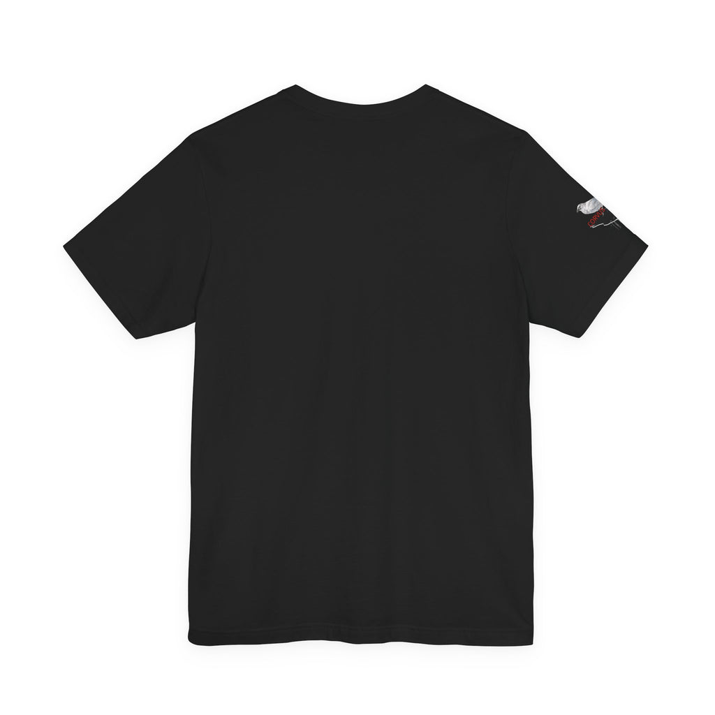 Murder Mystery Graphic Tee - "Not With The Flock. With The Murder."