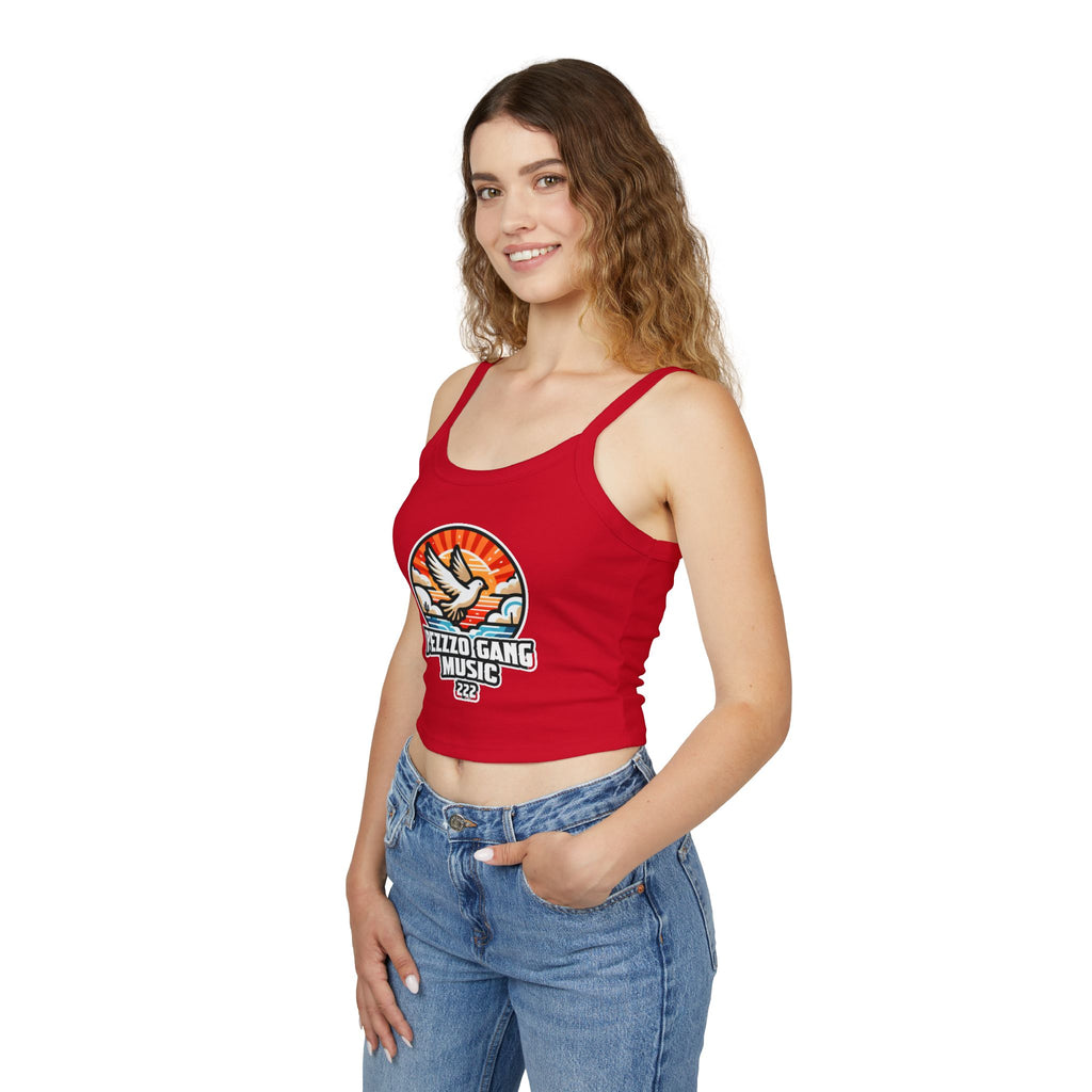 Pezzzo Gang Music Dove Crop Tank