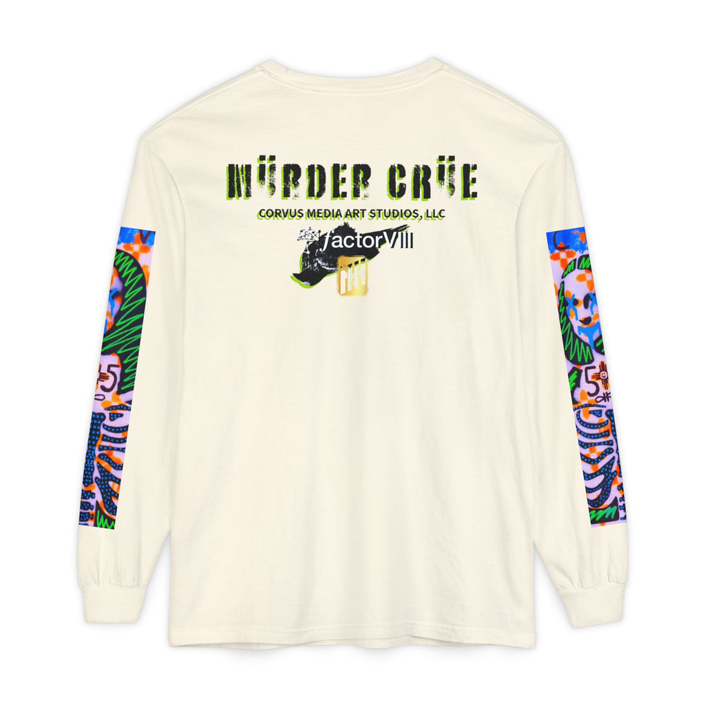 Skeleton Mona Lisa Long Sleeve Tee — 'New Wave' Graphic Shirt