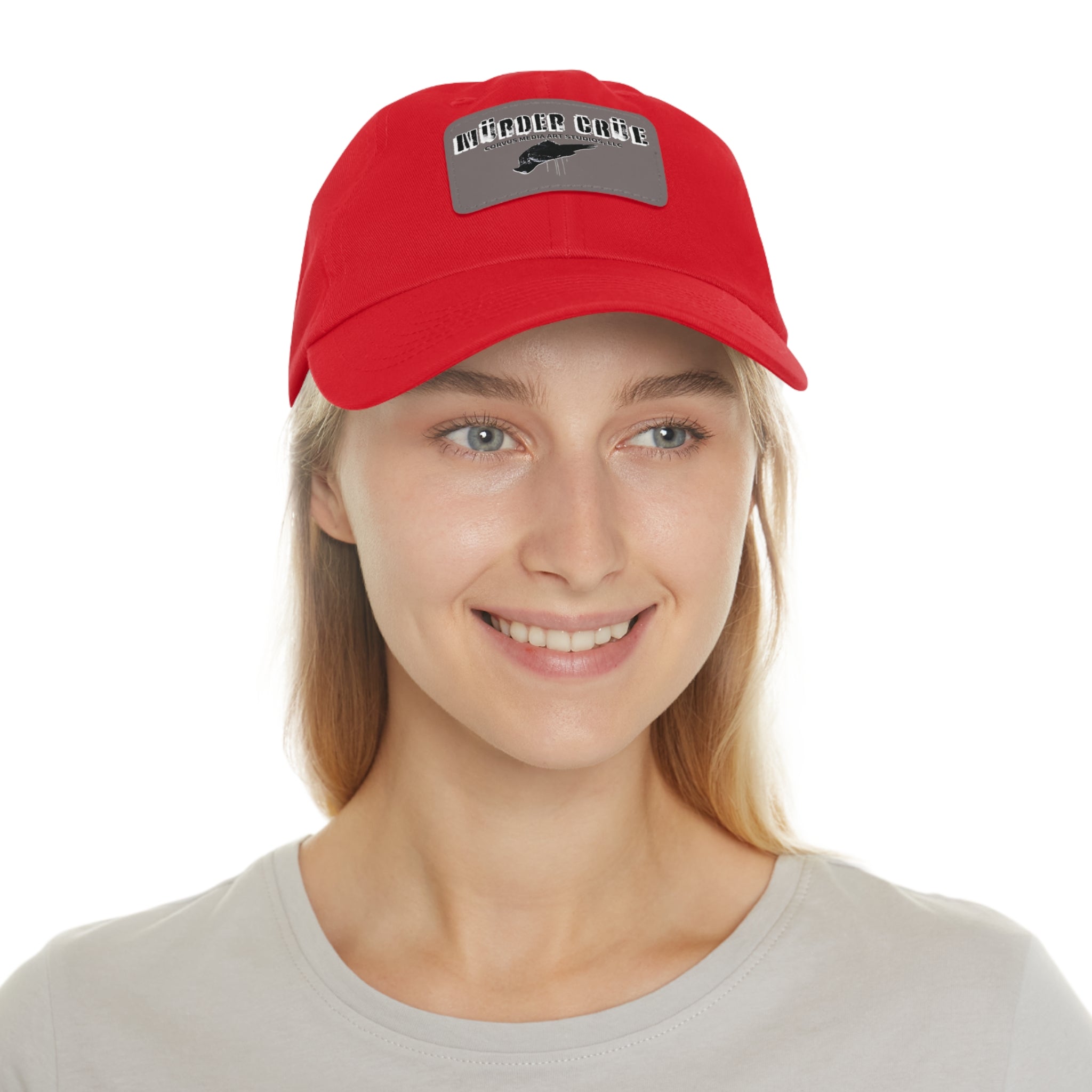 Mürder Crüe by Corvus- Dad Hat with Leather Patch - Perfect for Outdoor Adventures, Birthdays, and Everyday Wear, Casual Hat, Unique Gift, [...]
