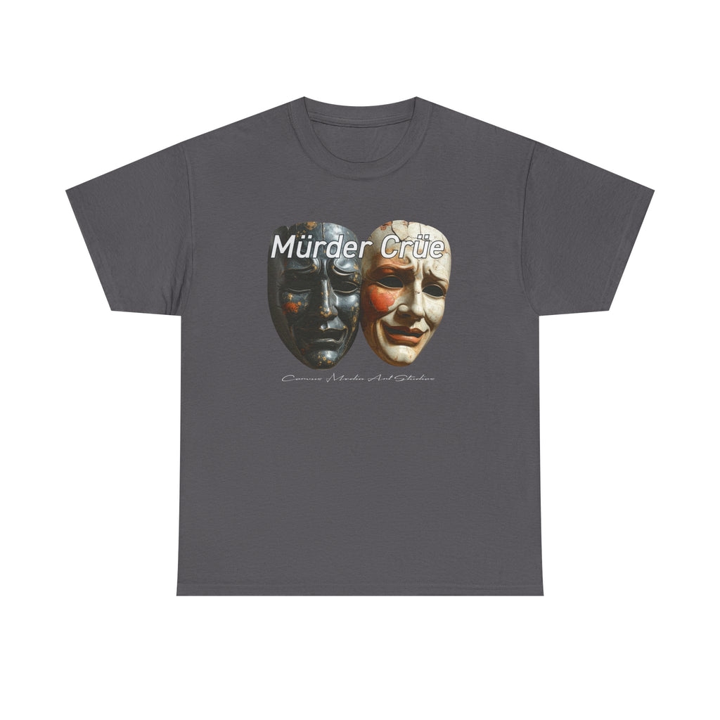 Murder Crüe Mask Tee - Dual Theater Mask Graphic T-Shirt