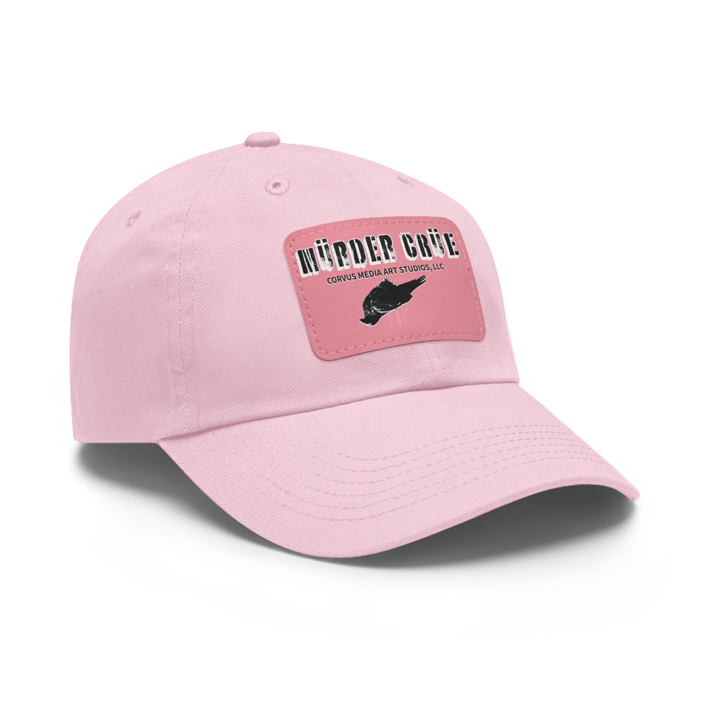 Mürder Crüe by Corvus- Dad Hat with Leather Patch - Perfect for Outdoor Adventures, Birthdays, and Everyday Wear, Casual Hat, Unique Gift, [...]