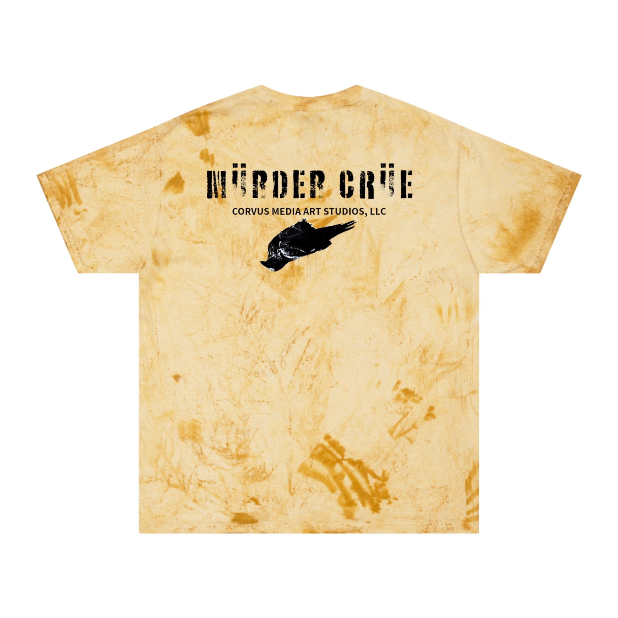 Mürder Crüe by Corvus- Color Blast Unisex T-Shirt, Artistic Tee, Unique Casual Wear, Creative Expression Apparel