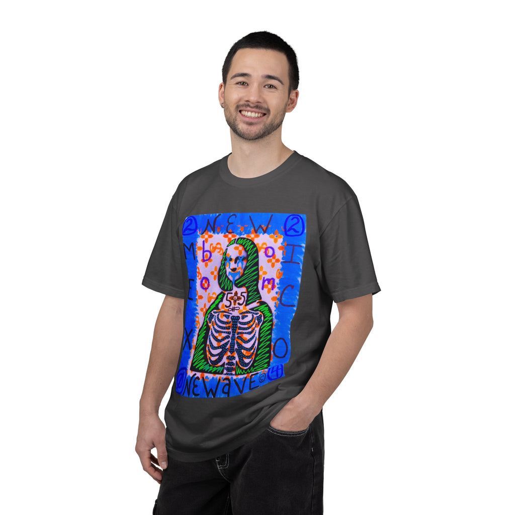 Mona Lisa T‑Shirt — Colorful Gothic Art Graphic Tee