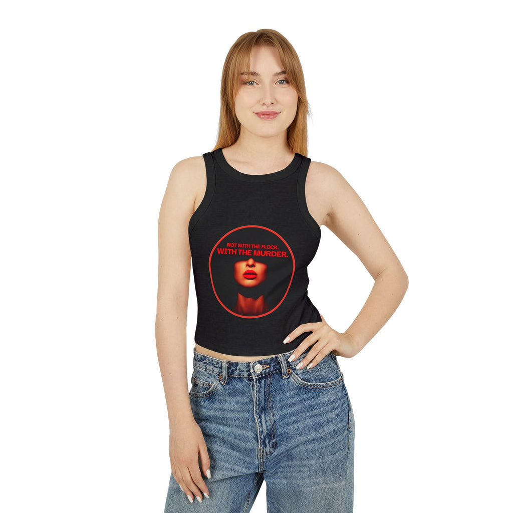 Not with the flock Racer Tank