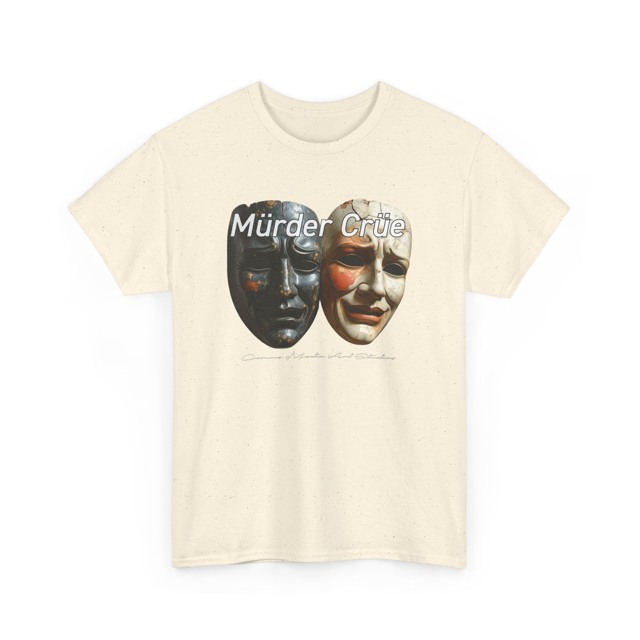 Murder Crüe Mask Tee - Dual Theater Mask Graphic T-Shirt