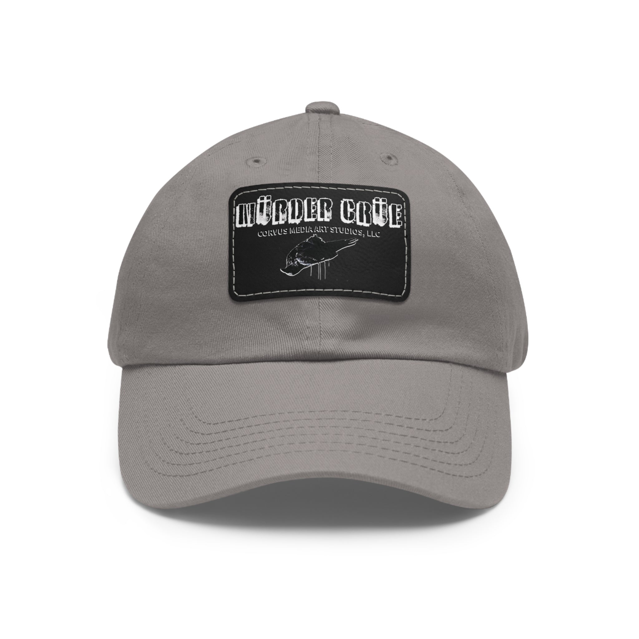 Mürder Crüe by Corvus- Dad Hat with Leather Patch - Perfect for Outdoor Adventures, Birthdays, and Everyday Wear, Casual Hat, Unique Gift, [...]