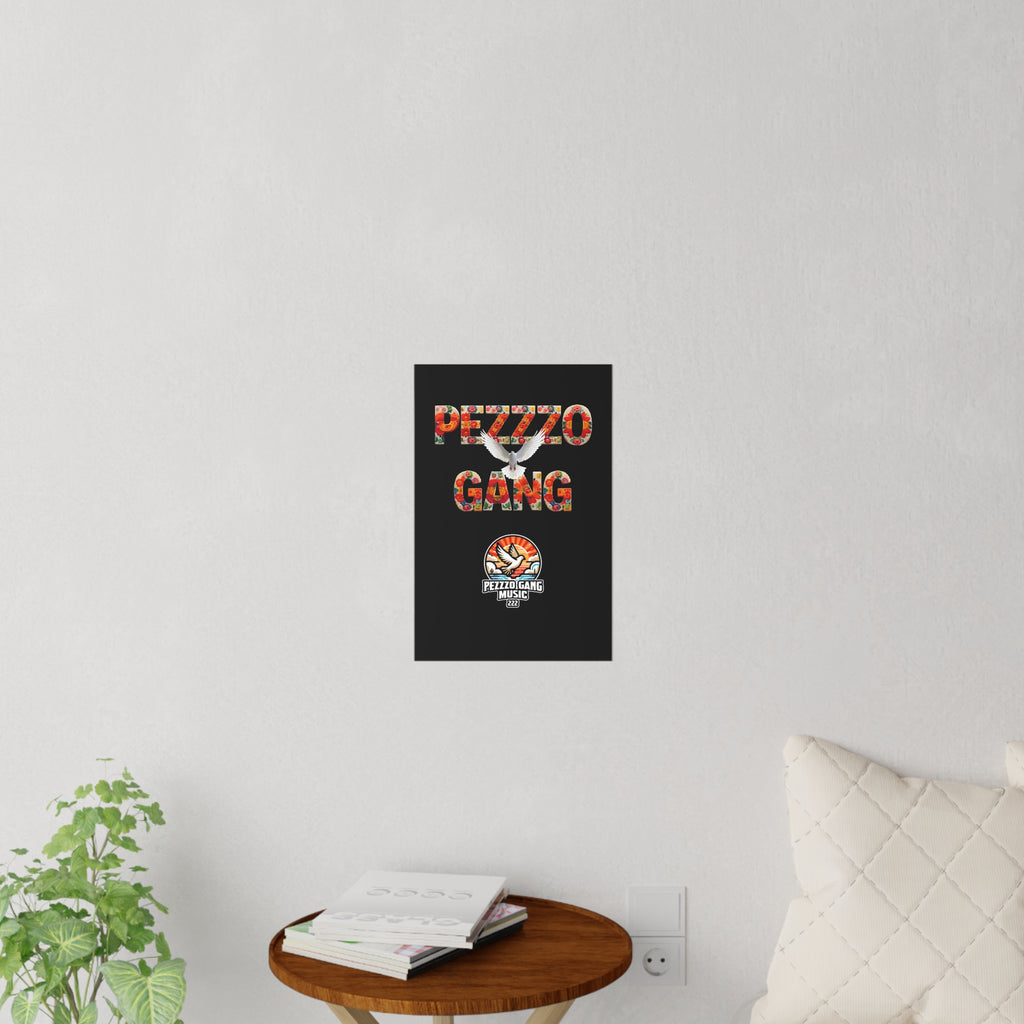 Wall Decal — Pezzzo Gang Music Orange Dove Poster