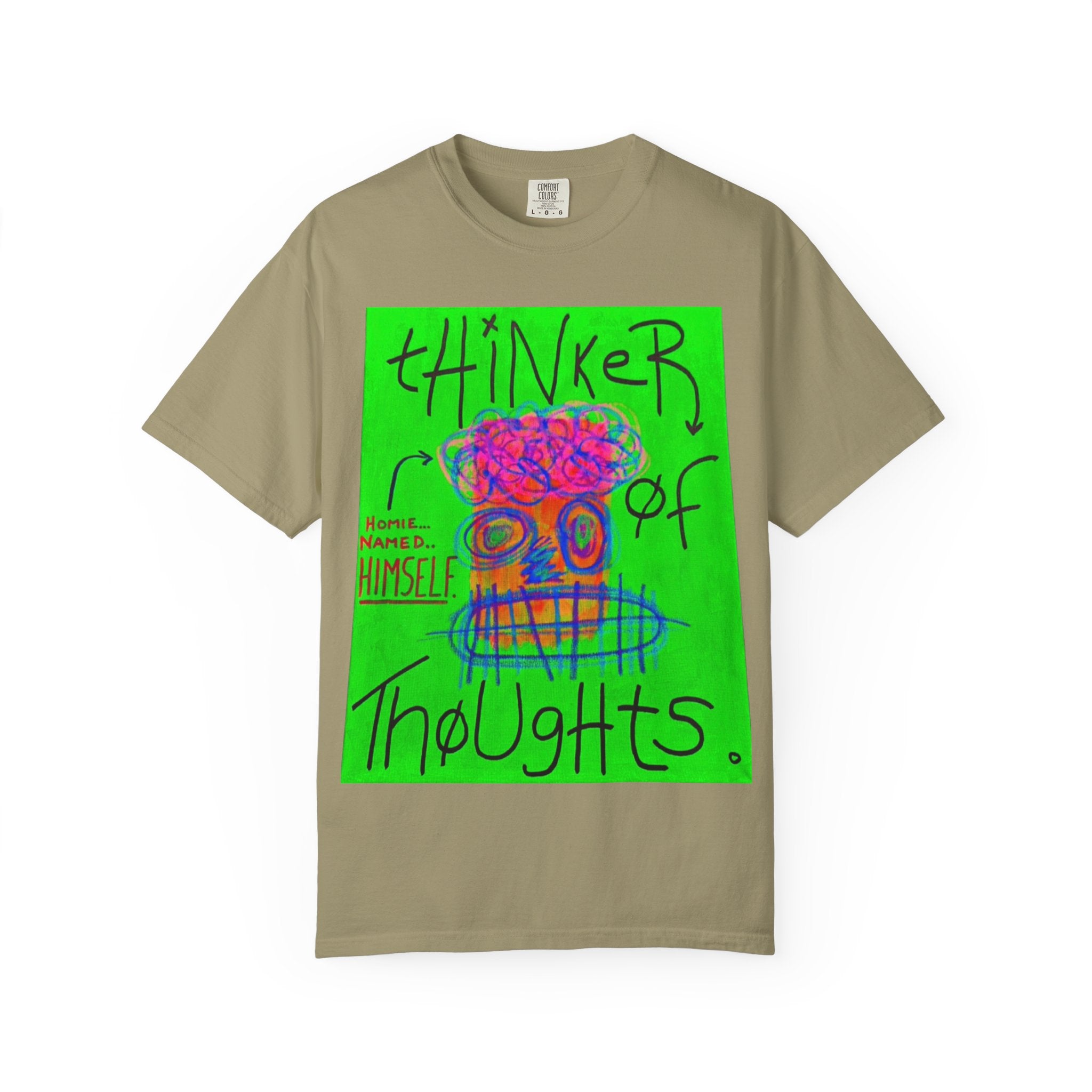 Thinker of Thoughts Graphic T-Shirt