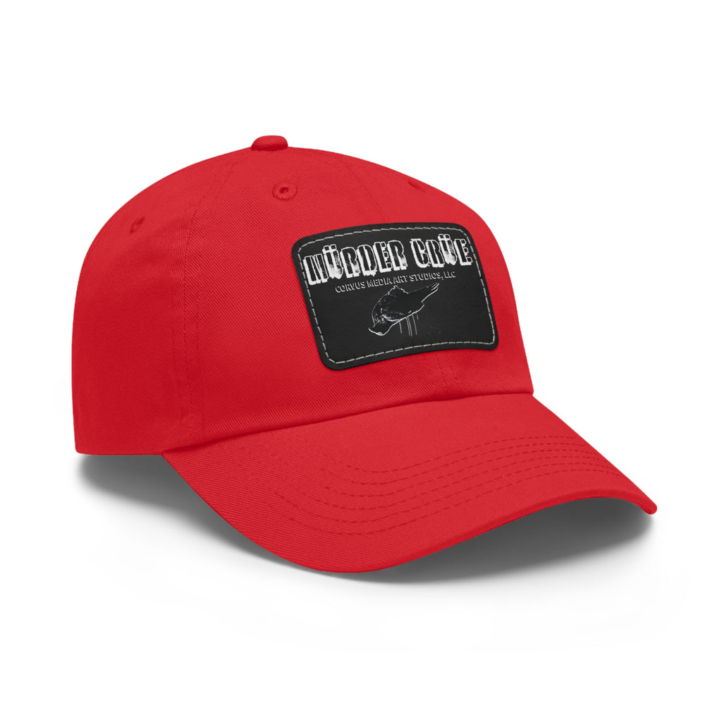 Mürder Crüe by Corvus- Dad Hat with Leather Patch - Perfect for Outdoor Adventures, Birthdays, and Everyday Wear, Casual Hat, Unique Gift, [...]