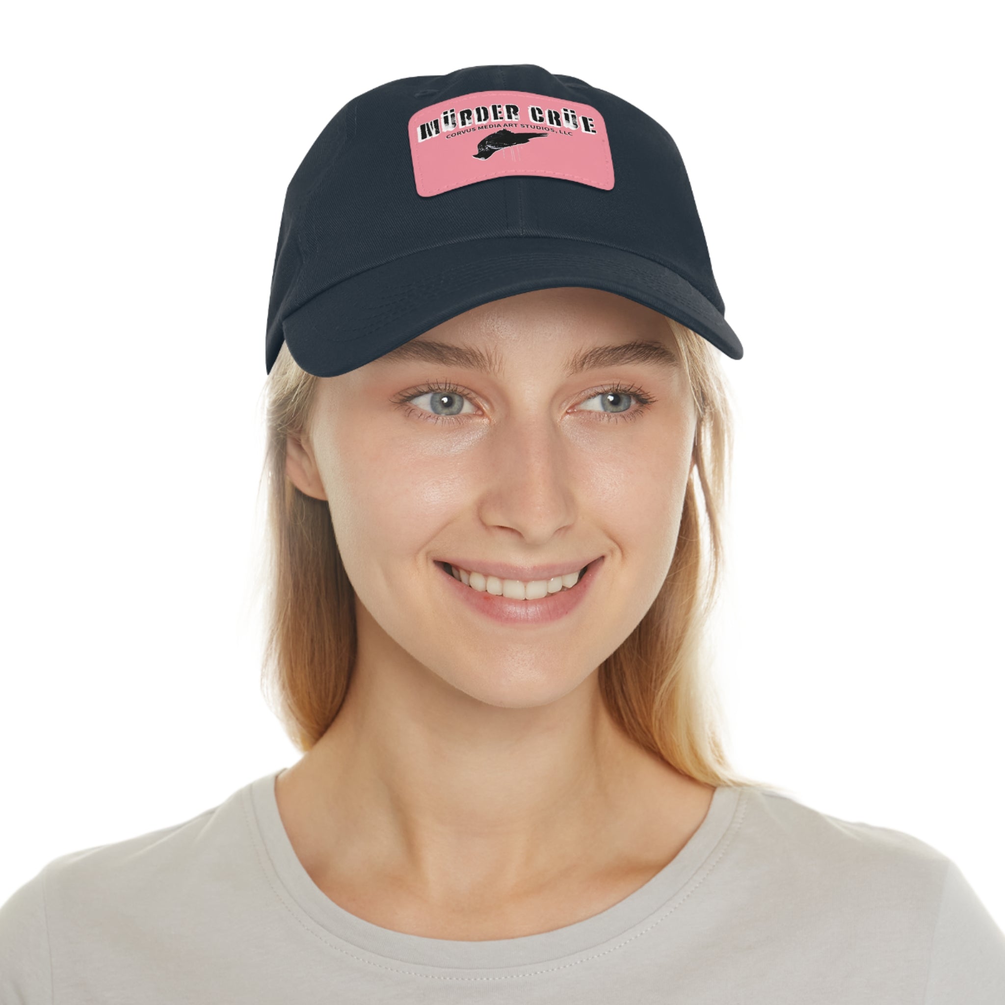 Mürder Crüe by Corvus- Dad Hat with Leather Patch - Perfect for Outdoor Adventures, Birthdays, and Everyday Wear, Casual Hat, Unique Gift, [...]