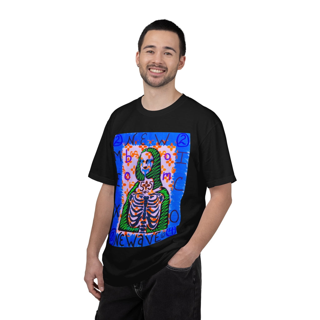 Mona Lisa T‑Shirt — Colorful Gothic Art Graphic Tee