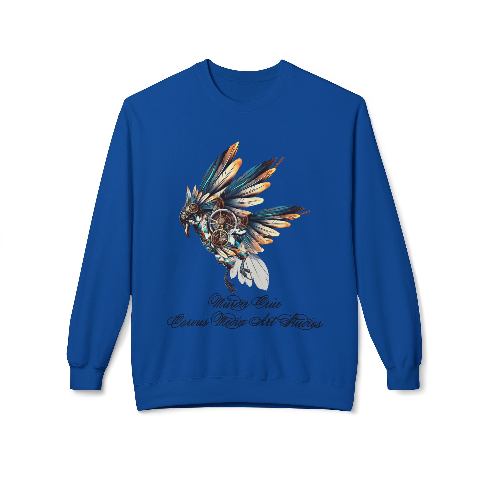 Native Dreamcatcher Eagle Crewneck Sweatshirt – 'Protect Our Cousins, Watch Our Futures'