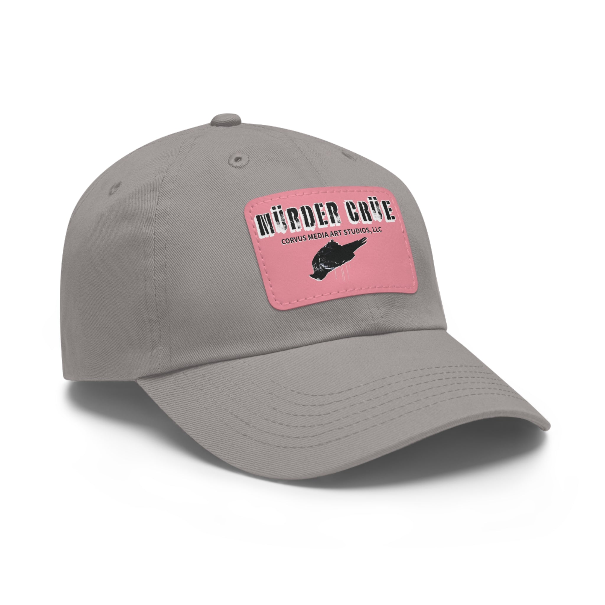 Mürder Crüe by Corvus- Dad Hat with Leather Patch - Perfect for Outdoor Adventures, Birthdays, and Everyday Wear, Casual Hat, Unique Gift, [...]