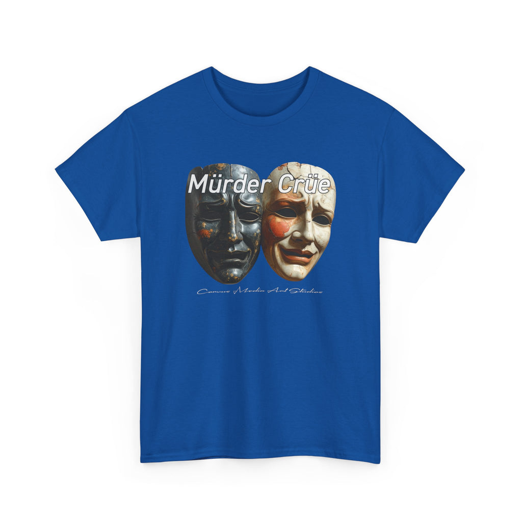 Murder Crüe Mask Tee - Dual Theater Mask Graphic T-Shirt