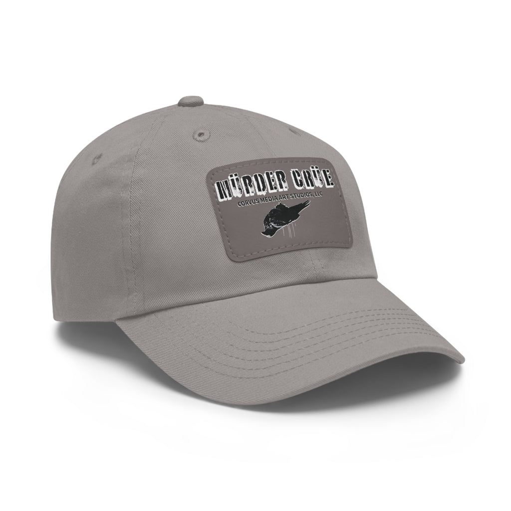Mürder Crüe by Corvus- Dad Hat with Leather Patch - Perfect for Outdoor Adventures, Birthdays, and Everyday Wear, Casual Hat, Unique Gift, [...]