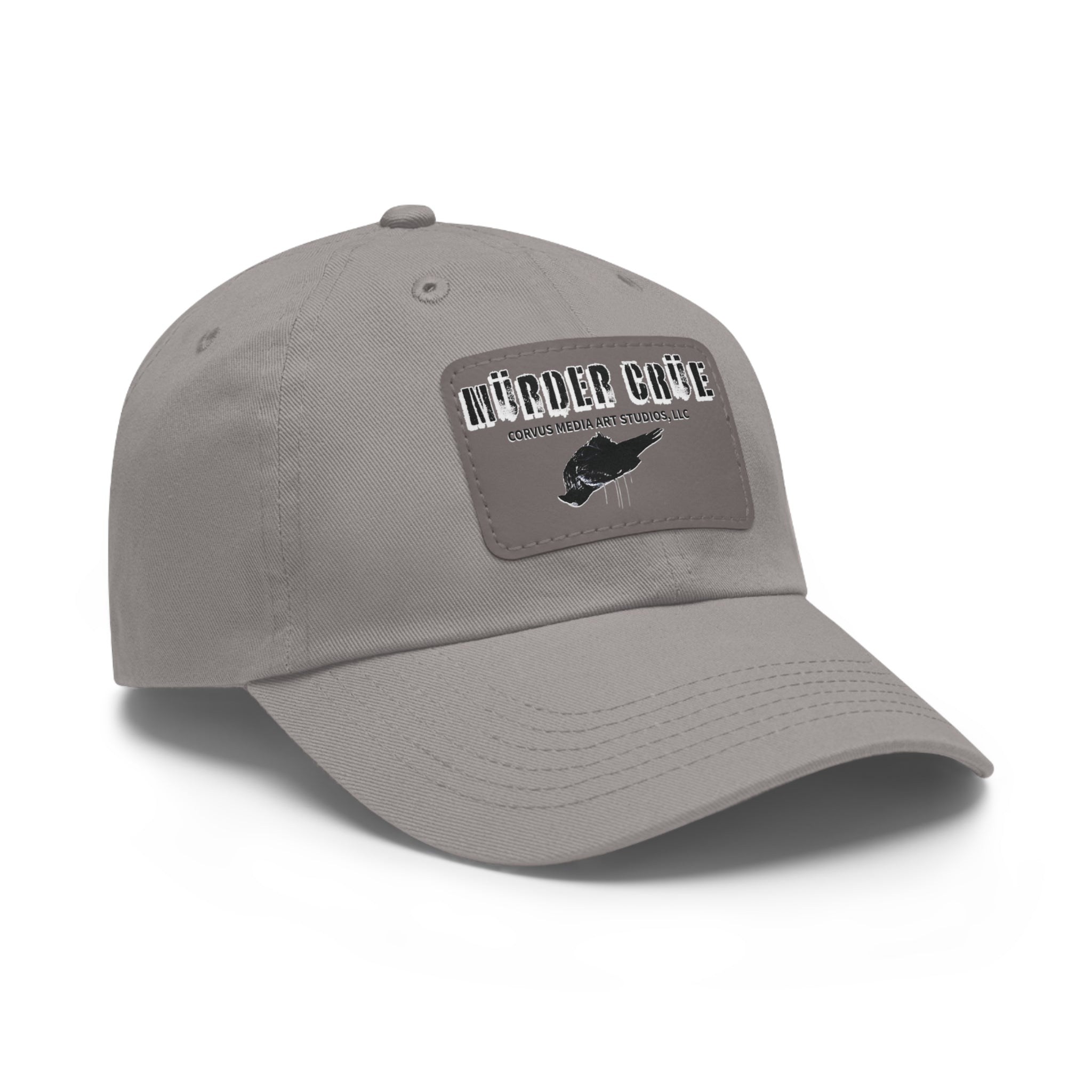 Mürder Crüe by Corvus- Dad Hat with Leather Patch - Perfect for Outdoor Adventures, Birthdays, and Everyday Wear, Casual Hat, Unique Gift, [...]