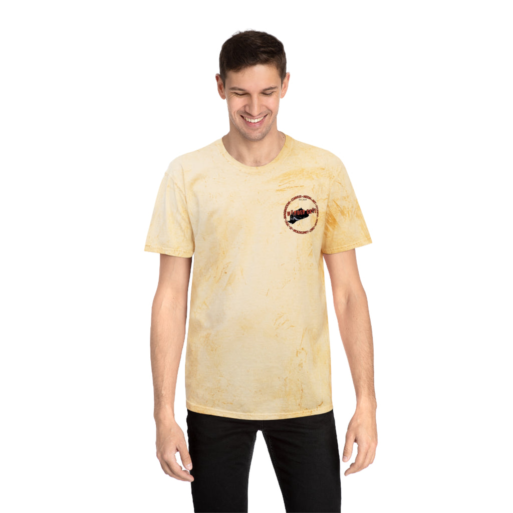 Mürder Crüe by Corvus- Color Blast Unisex T-Shirt, Artistic Tee, Unique Casual Wear, Creative Expression Apparel