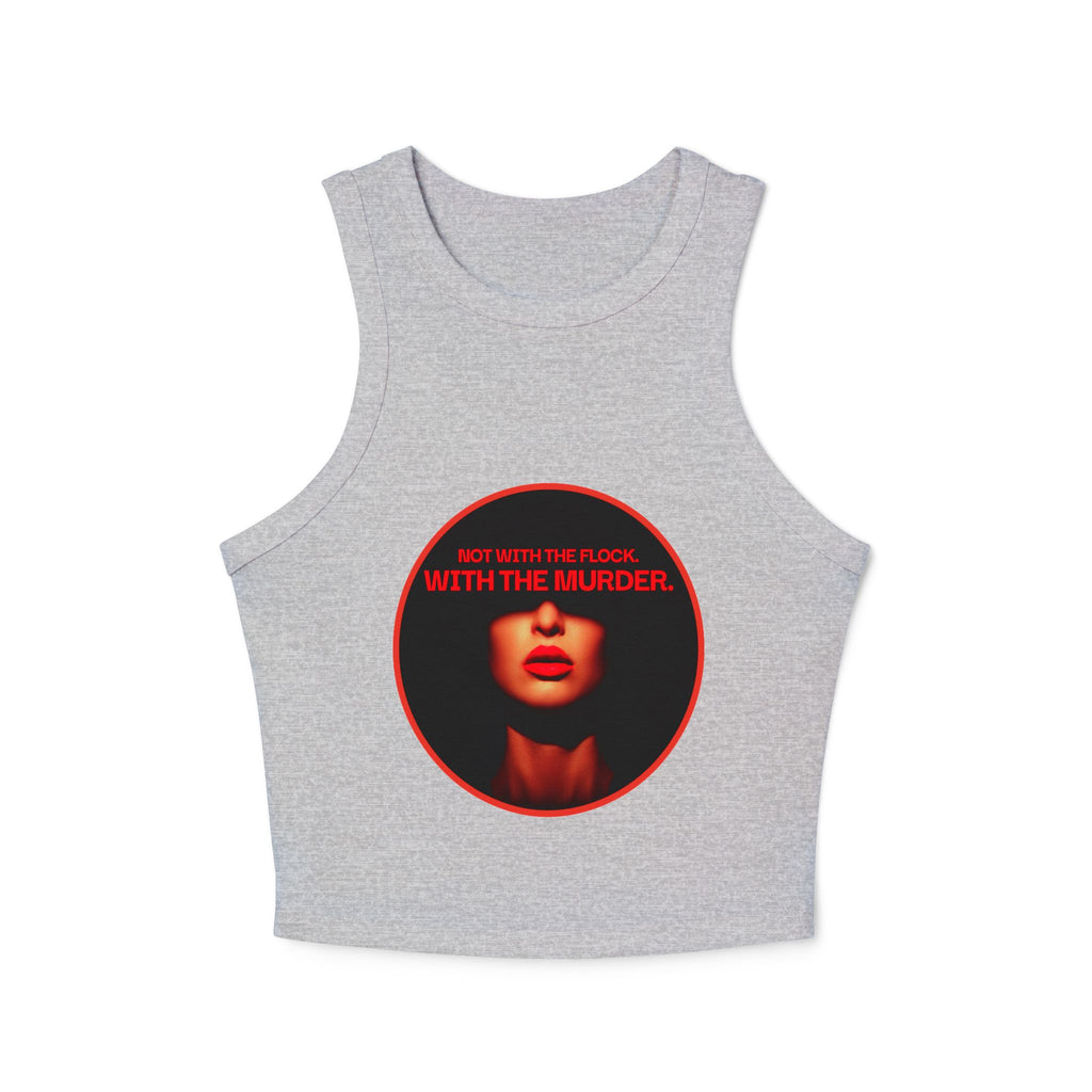 Not with the flock Racer Tank