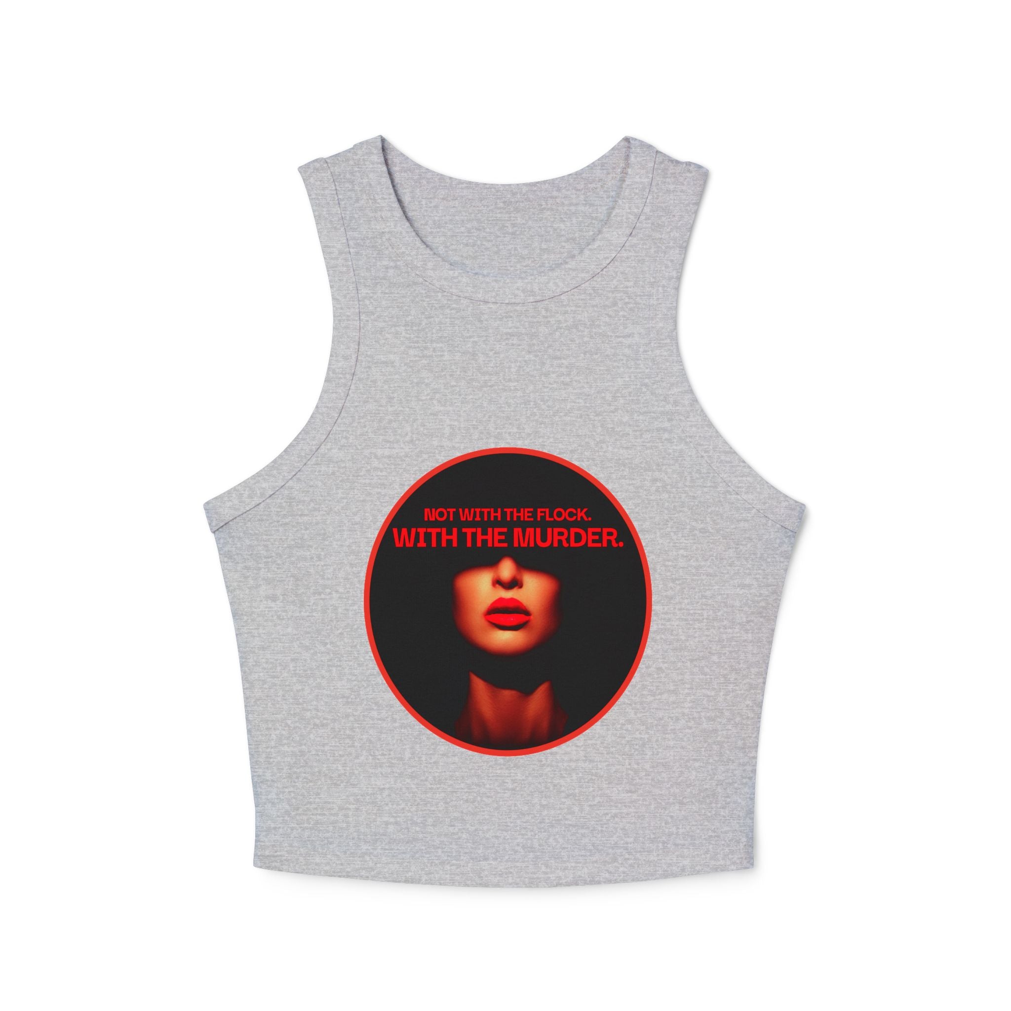 Not with the flock Racer Tank